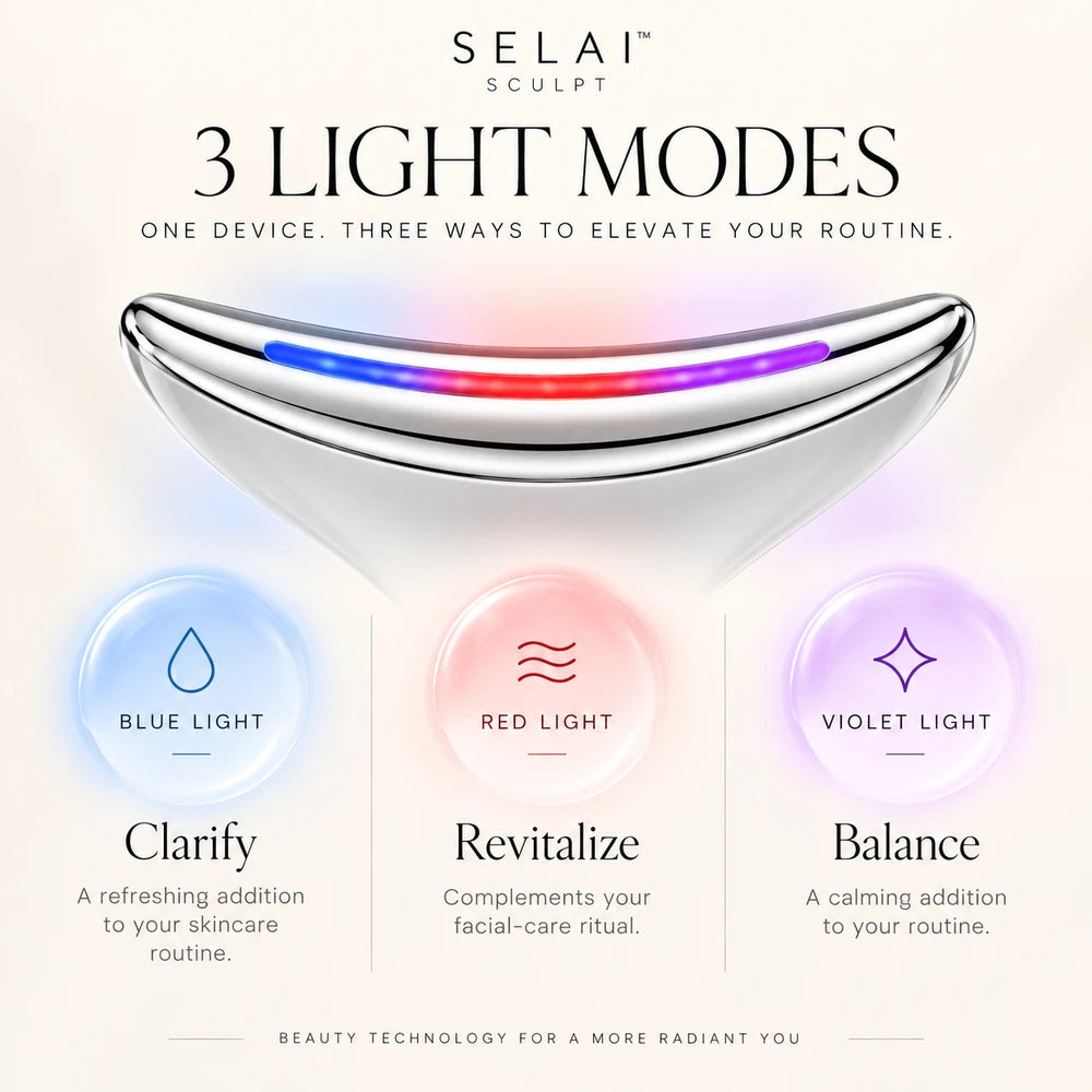 SELAI Sculpt™ Microcurrent Facial Device